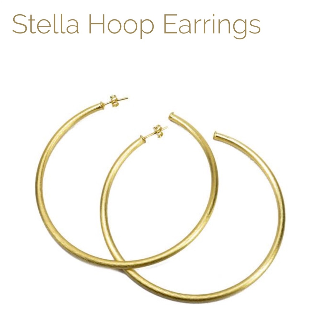 SHEILA FAJL Stella Hoop Earrings